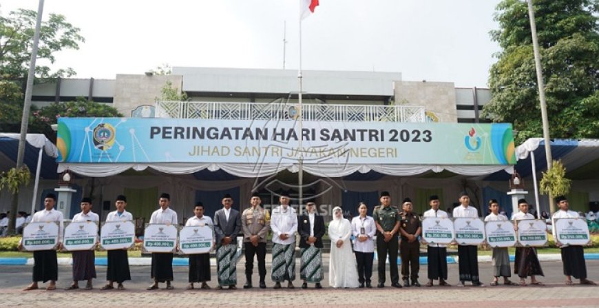 Pj Bupati Heru Suseno Ajak Santri Tulungagung untuk Wujudkan Kedamaian di Tahun Politik 2024