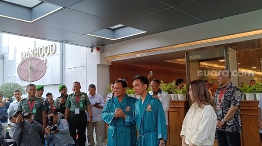 Capres dan Cawapres Koalisi Indonesia Maju Jalani Pemeriksaan Kesehatan 10 Jam di RSPAD Gatot Soebroto