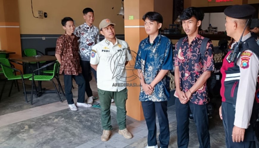 Main Biliar di Warkop, Sebanyak 26 Siswa Tulungagung Terjaring Razia Gabungan