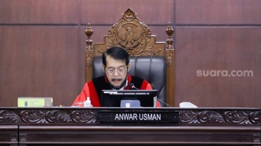Anwar Usman Dikritik dan Dilaporkan oleh Peneliti ICW: Apakah Masih Pantas Menjadi Hakim Konstitusi?