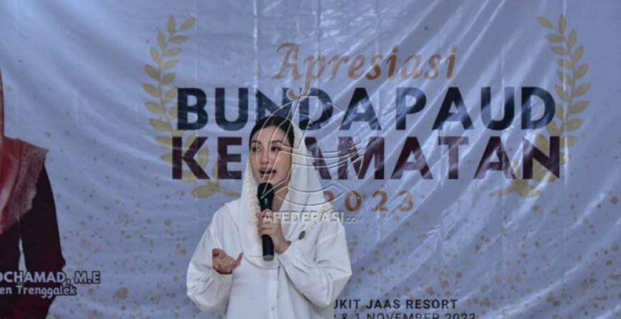 Ketua Tim Penggerak PKK Trenggalek Dukung Kreativitas Bunda PAUD Kecamatan dalam Pendidikan Anak Usia Dini