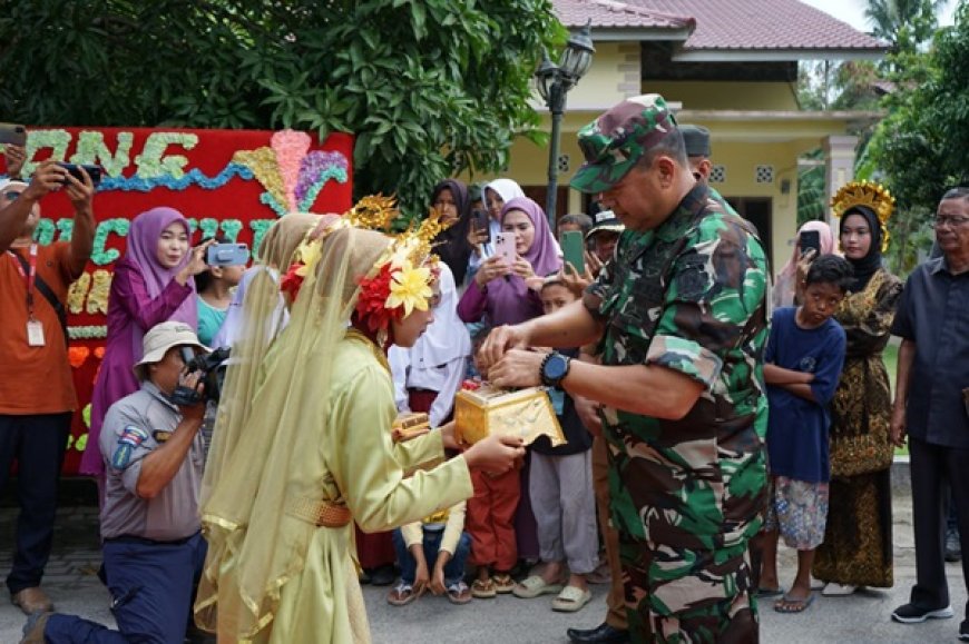 Tim Penilai Kasad Award 2023 Menilai Kampung Pancasila