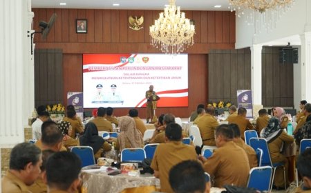 Bupati Asahan Buka Acara Pemberdayaan Perlindungan Masyarakat