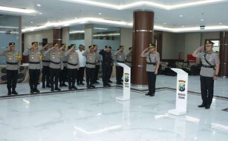 Kapolda Jatim Pimpin Sertijab Dirlantas, Ini Daftar yang Dimutasi