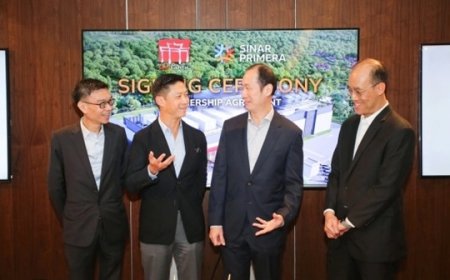 Sinar Primera dan Gaw Capital Partners Berkolaborasi dalam Pengembangan Pusat Data di Batam