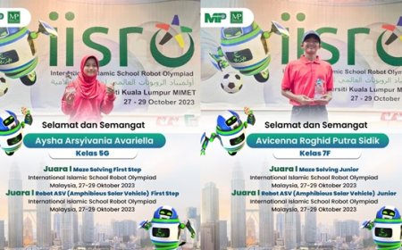 Siswa Madrasah Pembangunan UIN Jakarta Raih Juara I dalam Kompetisi Robotika Internasional
