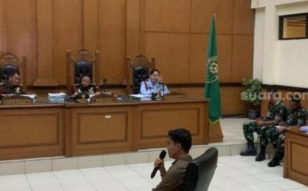 Berlanjutnya Sidang Kasus Pembunuhan Berencana Imam Masykur dengan Terdakwa Praka Riswandi: Pemeriksaan Saksi Oditur Militer