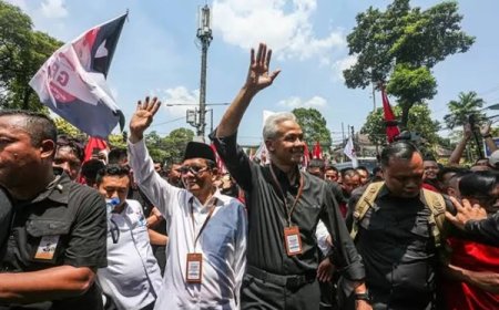 Ganjar-Mahfud Bakal Hadir di Gresik, Langitkan Doa Bersama 45 Ribu Massa