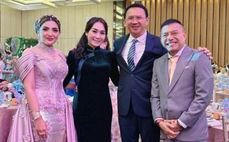 Puput Nastiti Devi dan Ahok Hadiri Ulang Tahun Ashanty yang Bergengsi