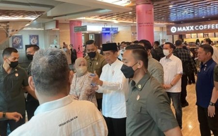 Presiden Jokowi dan Ganjar Pranowo Kunjungi Doni Monardo yang Sedang Sakit di Rumah Sakit