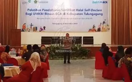 BCA Fasilitasi Sertifikasi Halal Gratis Bagi 100 UMKM di Tulungagung