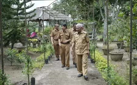 TP PKK Asahan Revitalisasi Taman Toga Rambate Rata Raya