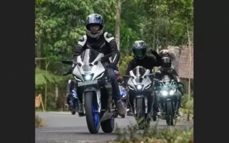 bLU cRU Riding Experience Yamaha R15 Series Meriahkan Jalanan Yogyakarta dan Beyond