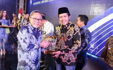 Pemkab Trenggalek Raih Penghargaan Tertib Ukur dari Kementerian Perdagangan