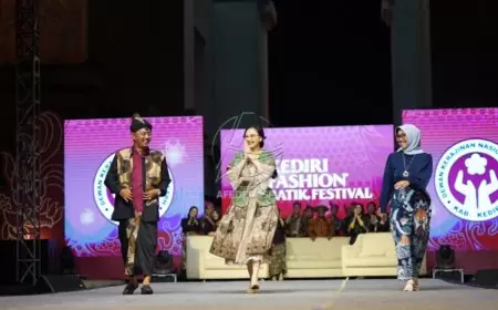 Gelaran KFBF 2023, Mas Dhito Sebut Batik Kediri Siap Masuk Kancah Nasional