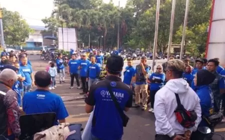 Serunya Shell bLU cRU Yamaha Enduro Challenge 2023 di Bandung dengan Yamaha WR155R