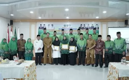 Staf Ahli Bupati Asahan Hadiri Palantikan Perkumpulan Guru Madrasah