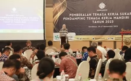 Peningkatan Kapasitas Tenaga Kerja Sukarela (TKS) Pemula: Kemnaker Gelar Pembekalan untuk Mendorong Wirausaha Baru