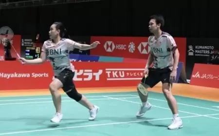 Rinov/Pitha Raih Kemenangan Ketat di Babak Pertama Kumamoto Masters 2023