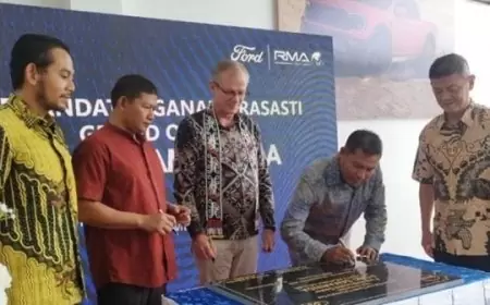 RMA Indonesia dan PT Hayyu Pratama Dealer Resmi Buka Dealer Ford di Samarinda