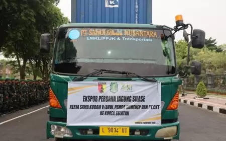 Kodam V Brawijaya Ekspor Produk Inovatif dari Jagung