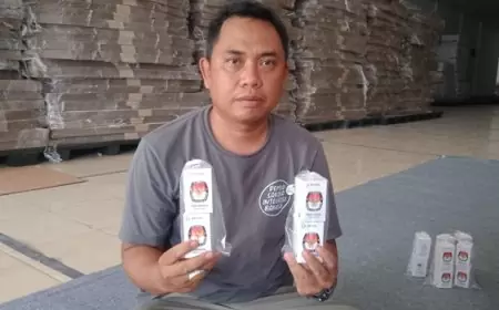 KPU Terima Logistik Tinta Pemilu Sebanyak 7.750 Botol