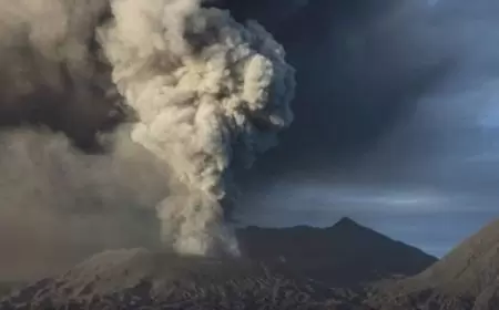 Gunung Dukono Meletus, Pemantauan PVMBG: Kolom Abu Mencapai 1.900 Meter