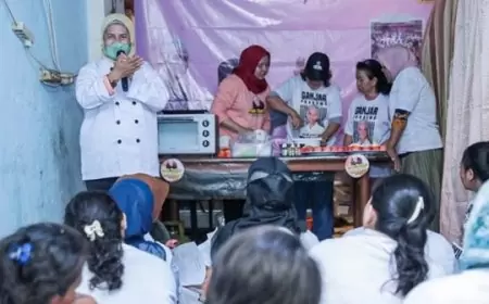 Sukarelawan Mak Ganjar Jabodetabek Menggelar Baking Class Cup Cake, Dorong Potensi UMKM Ibu Rumah Tangga