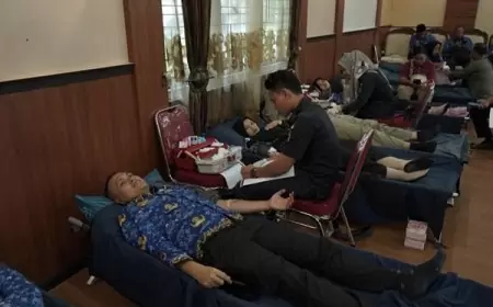 DPK Korpri Asahan Gelar Donor Darah