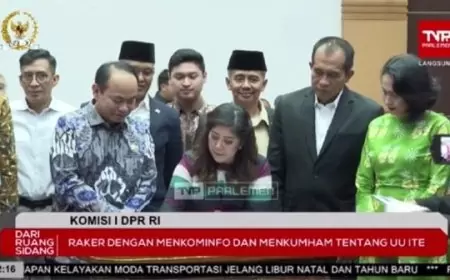 Komisi I DPR dan Pemerintah Setujui Revisi RUU ITE untuk Dibawa ke Rapat Paripurna