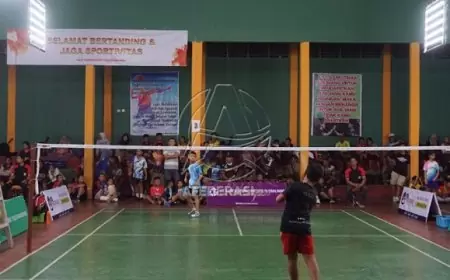 Kejurkab Bulutangkis 2023 : Menyaring Bibit Unggul Atlet Bulutangkis di Tulungagung