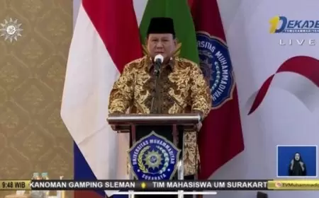 Prabowo Minta Maaf atas Ketidakhadiran Gibran dalam Dialog Muhammadiyah