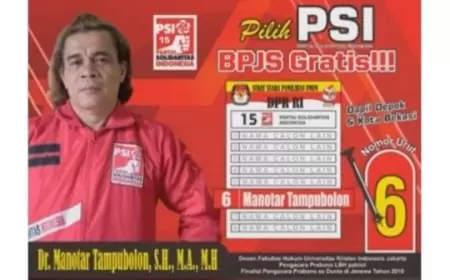 Hakim Ad Hoc Calon Legislatif PSI, Manotar Tampubolon, Diusir saat Fit and Proper Test Komisi III DPR