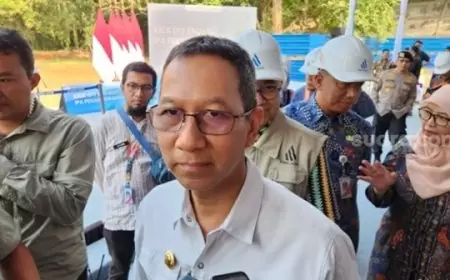 Pj Gubernur DKI Jakarta Tinjau Instalasi Air PAM di Kelurahan Kebon Kosong