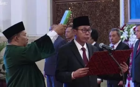 Nawawi Pomolango Resmi Pimpin KPK Sementara Setelah Dilantik oleh Presiden Jokowi