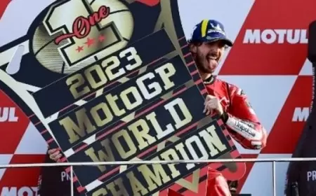 Francesco Bagnaia Raih Gelar Juara Dunia MotoGP untuk Kedua Kalinya, Ducati Puncaki Dominasi