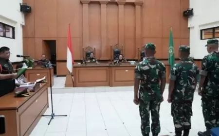 TNI Tuntut Hukuman Mati untuk Praka Riswandi Cs dalam Kasus Pembunuhan Imam Masykur