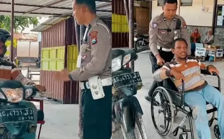 Samsat Tulungagung Berikan Pelayanan Khusus untuk Wajib Pajak Penyandang Disabilitas