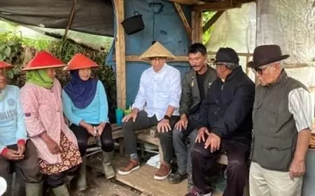 Anies Bawedan Temui Petani di Pengalengan, Keluhkan Kelangkaan Pupuk dan Keadilan Subsidi