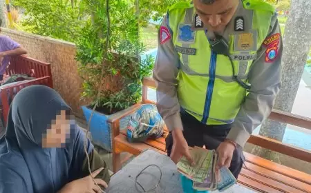 Satlantas Polres Trenggalek Amankan Terduga Pelaku Pencurian, TKP Sukolilo Surabaya