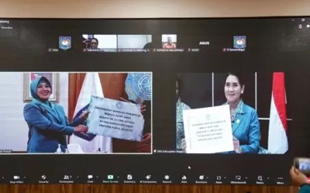 TP PKK Kabupaten Mappi Terima Bantuan 22 Mesin Jahit dari Tim Penggerak PKK Nasional