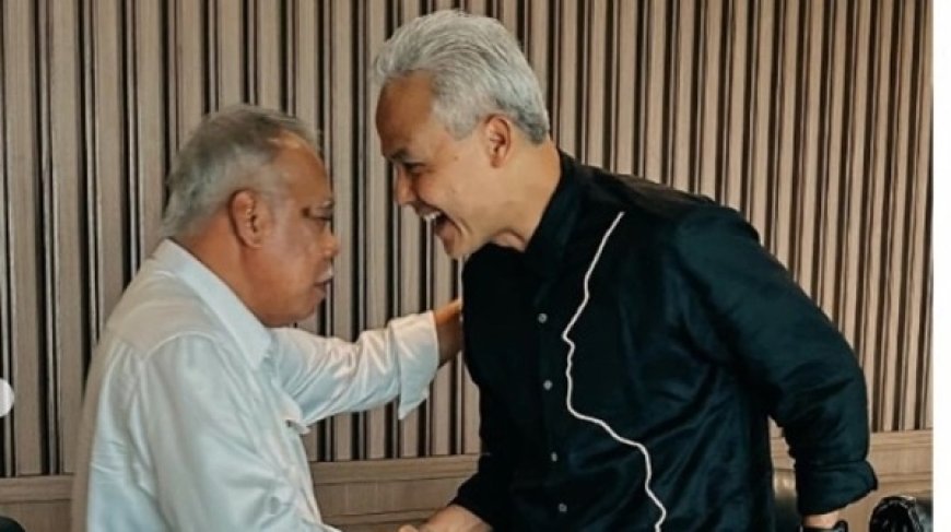 Tangis Emosional Menteri PUPR Basuki Hadimuljono saat Bertemu Ganjar Pranowo