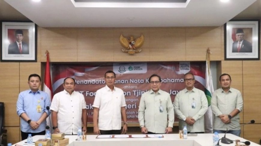 PT Food Station Tjipinang Jaya Jalin Kerjasama dengan Kejari Jaktim untuk Penerapan GCG dan Tata Kelola Perusahaan
