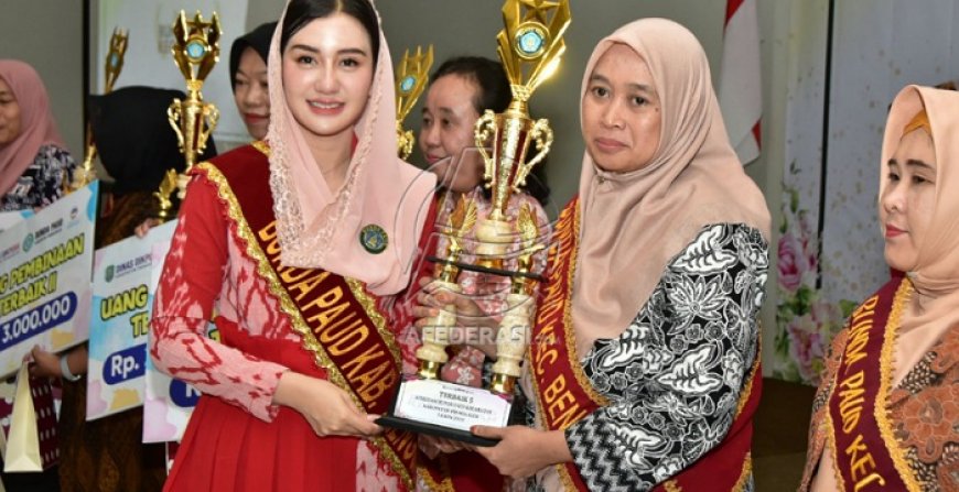 Ketua PKK Trenggalek Novita Hardini Apresiasi Peran Penting Bunda PAUD Kecamatan