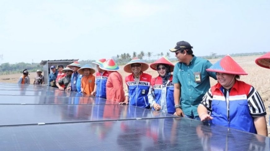 Pertamina dan PT KPI Resmikan Program Desa Energi Berdikari Kalijaran untuk Mendukung Pertanian Berkelanjutan