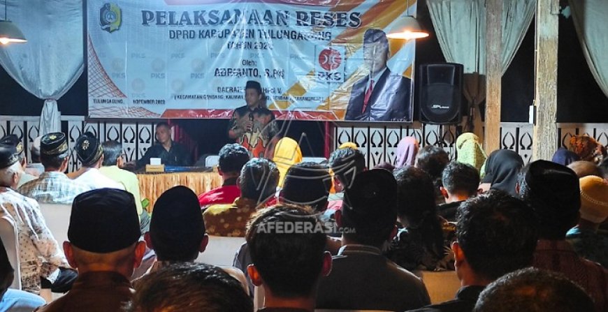 Anggota DPRD Tulungagung Gelar Reses untuk Merespons Aspirasi Masyarakat