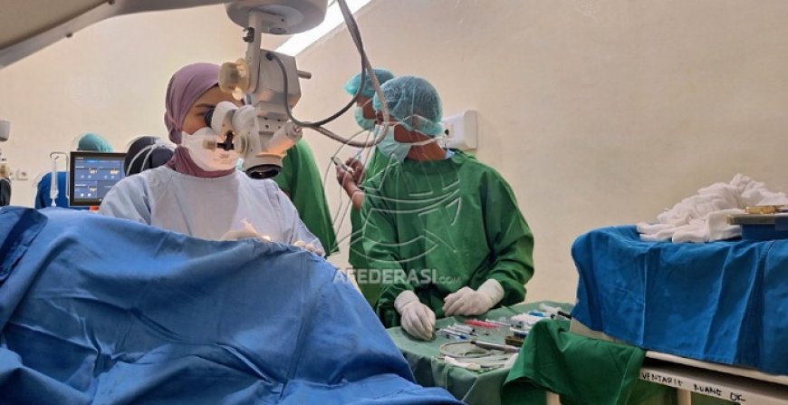 Kegiatan Gebrak Bersinar, 150 Pasien Jalani Operasi Katarak Gratis di Situbondo