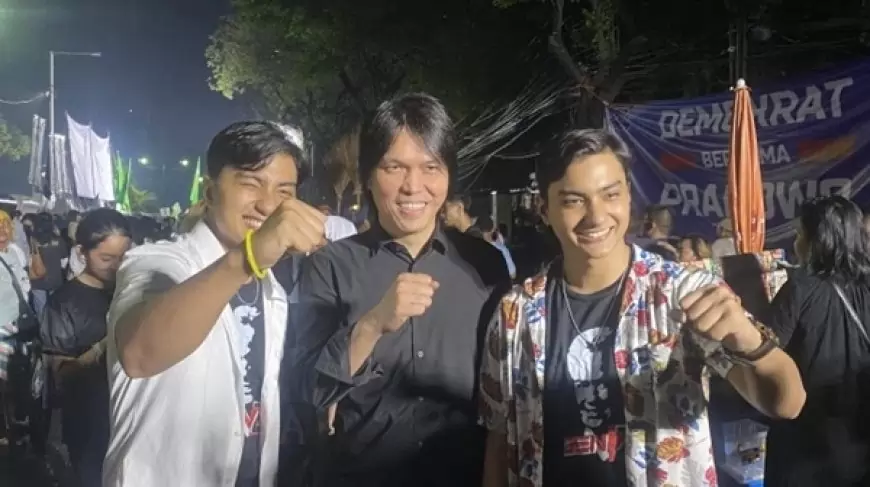 Nomor Urut 3, Ganjar Pranowo-Mahfud MD Dapat Dukungan Meriah dari Pendukung: Once Mekel dan Para Relawan Berteriak Kegirangan