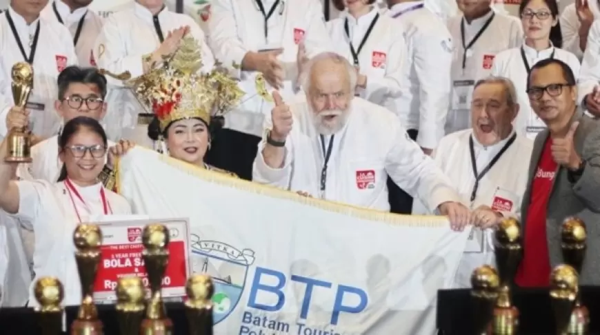 Marini dari Batam Tourism Polytechnic Sabet Emas dengan Chiffon Cake di La Cuisine Competition 2023