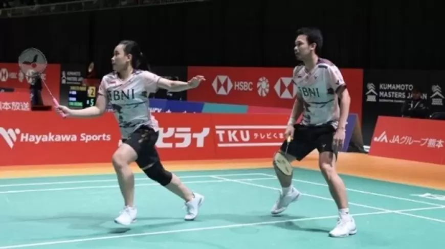 Rinov/Pitha Raih Kemenangan Ketat di Babak Pertama Kumamoto Masters 2023